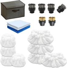 19-Piece Steam Cleaner Accessories Kit, Compa...