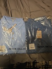 Peter Millar XXL Skulls Polos sold as a pair