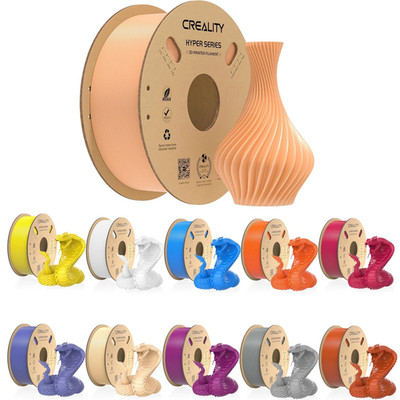 Creality Hyper PLA Filament 1.75mm High Speed PLA 30-600mm/s 3D Printer Filament