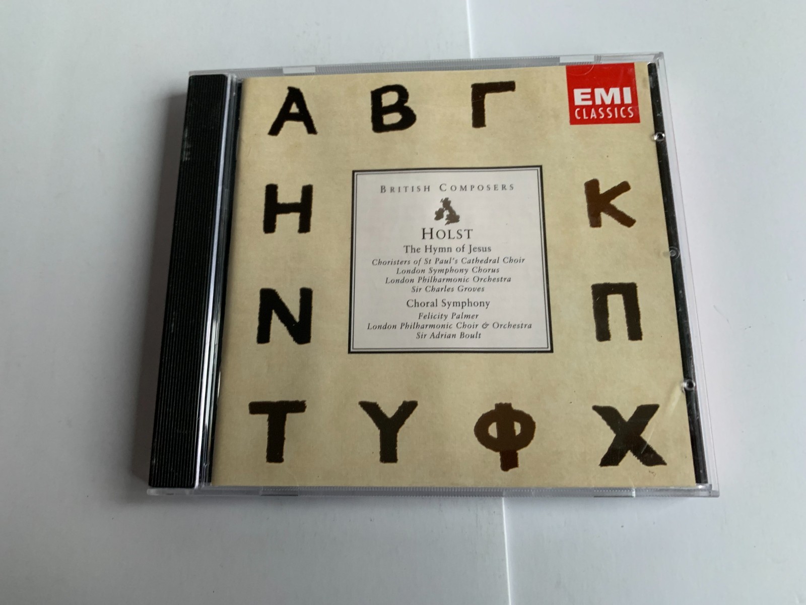 Holst The Hymn of Jesus Choral Symphony CD UNPLAYED MINT/NM