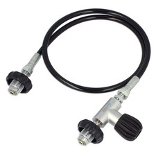 Frusta di travaso per Bombole Sub con attacco DIN 300 Bar Subacquea