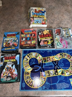 Drawn Together: The Complete Series - Party on Your Box 6-Disc Set & Full Movie
