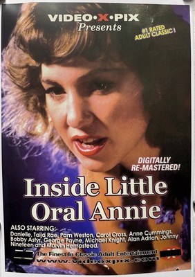 Adult Pin-Up Promo Poster 11X15 : Inside Little Oral Annie Grindhouse