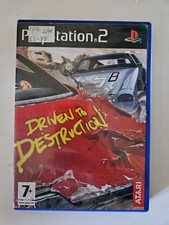 Driven To Destruction PS2 PAL Tested Working No Manual