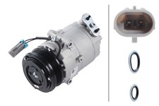 Kompressor Klimaanlage >>> Easy2Fit <<< HELLA 8FK 366 200-721 12V für OPEL X03