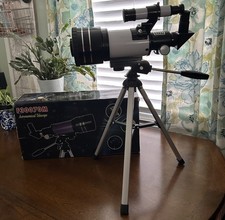 Terrestrial  Astronomical Telescope F300/70M Brand New Very Nice Starter Scope