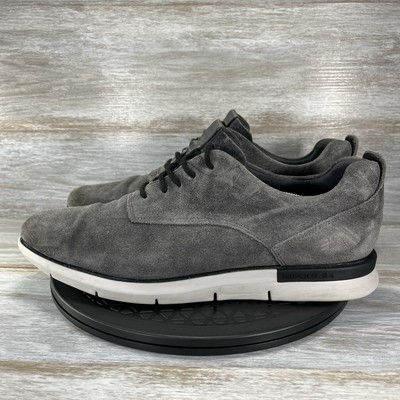 Cole Haan Men\'s Gray Suede Oxfords Cole Haan Shoes Mens 9M Drake Gray Suede Lace Up Wingtip  main image 3
