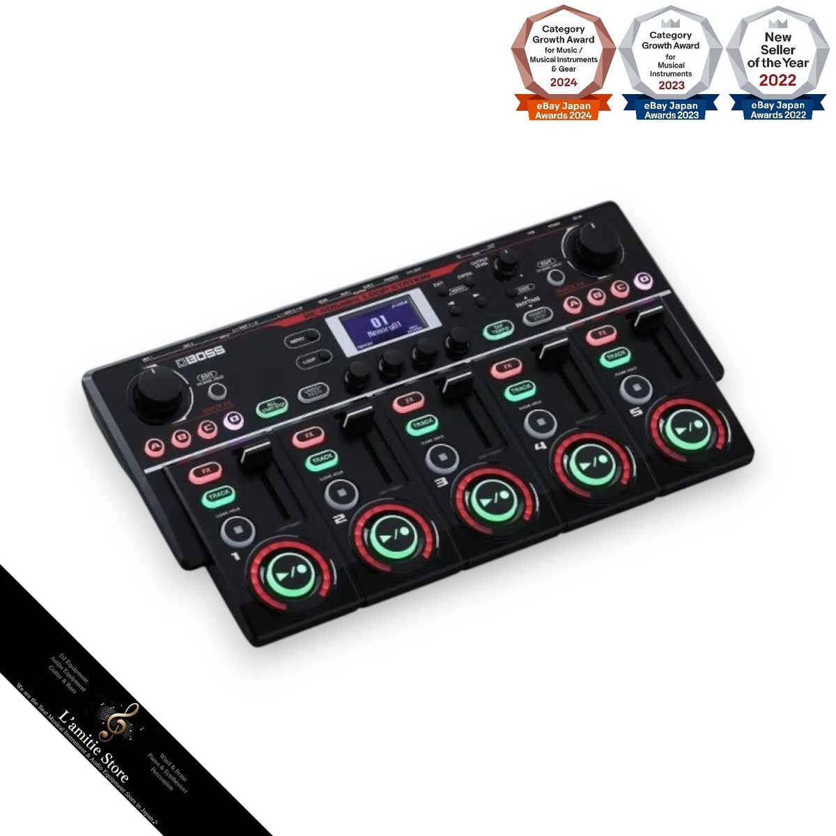 ギター BOSS Loop Station RC-2 Loop Station - RC-2 Boss - Turbo Guitar #5 - YouTube