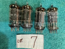 4 Telefunken The Fisher 500 12AX7 McIntosh amplificatore preamplificatore ricevitore tubi