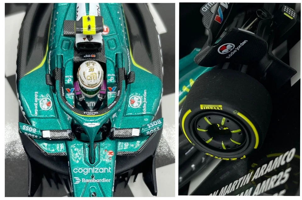 Minichamps Aston Martin China GP 2025 Eddie Jordan Tribute Fernando Alonso 1/43 - Image 4 of 4