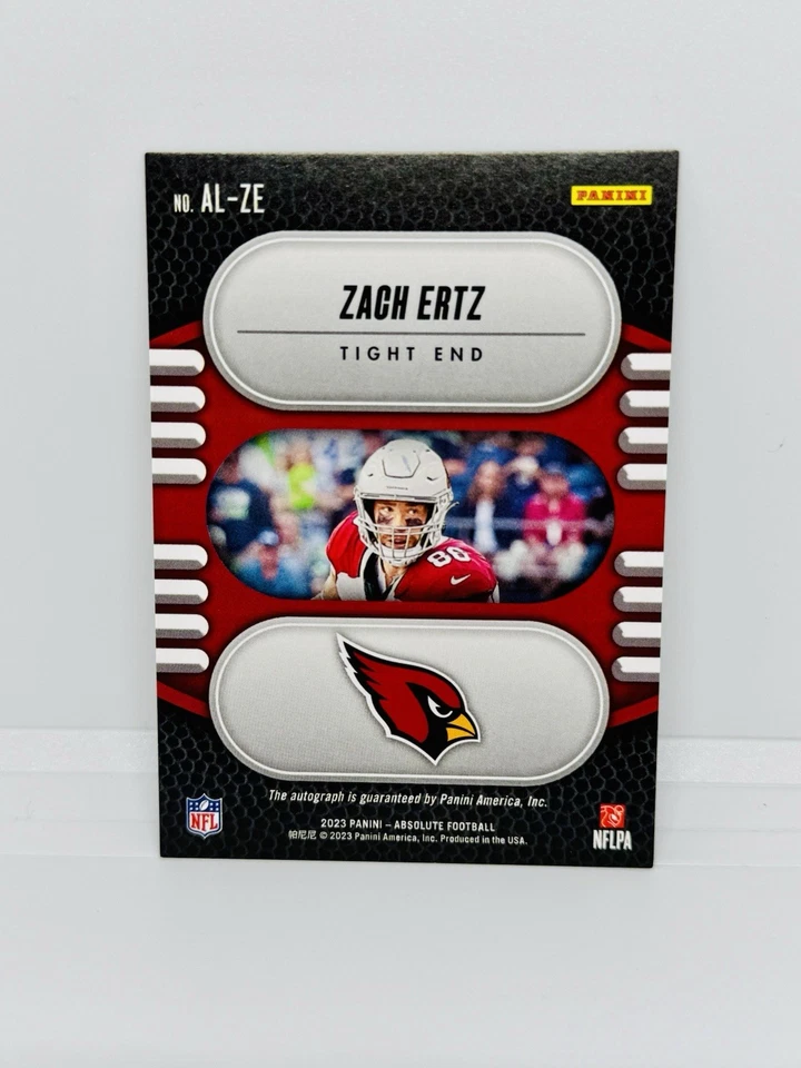 2023 Panini Absolute ZACH ERTZ Legends Green Auto /25 Cardinals #AL-ZE - Image 2 of 2