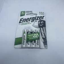Energizer 700 mAh ACCU Rechargeable AAA Batteries Pk of 4 5.49 per battery