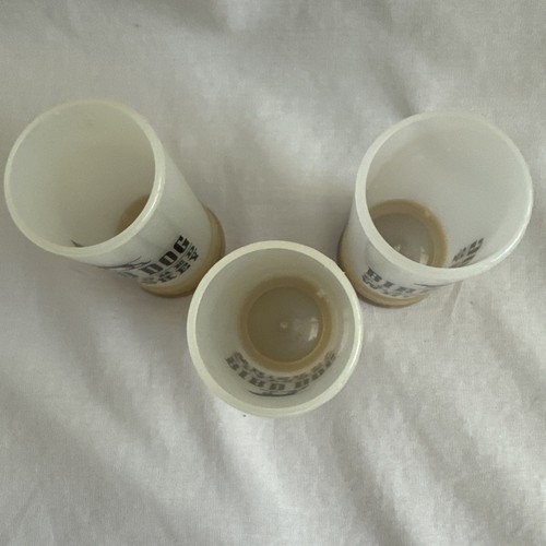 Bird Dog Whiskey 12 Gauge Shotgun Shell Shot Glasses Collectors Item Set Of 3 - Picture 2 of 3