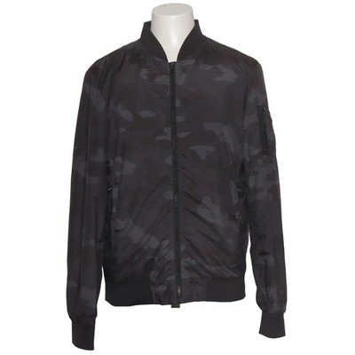 Urban Classics, Bomberjacke, Herren, Größe: L, Schwarz/Grau, Polyester #Br5