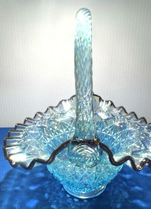 Fenton フェントン ブルー ボウル / 小物入れ Blue Fenton Glass | eBay