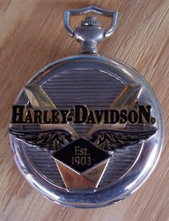 HARLEY DAVIDSON EST 1903 POCKET WATCH FRANKIN MINT "NOT WORKING"