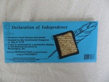 Reproduction Declaration of Independence