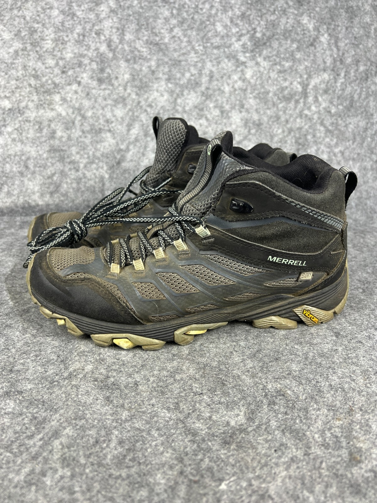 Stivali da trekking Merrell Moab Mid impermeabili da donna suola Vibram J37146 taglia 11