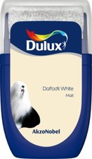 Dulux Interior Tester Paint - 30ml - Tester Pots with Roller -Brand New & Sealed