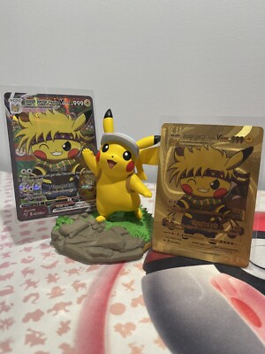 Pikachu Cosplay Vcos TCG - Joseph Joestar w/ Gold Foil Bonus Card