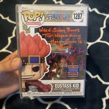 Funko Pop! Vinyl: One Piece - Eustass Kid - Funko #1287 Signed By Justin Cook