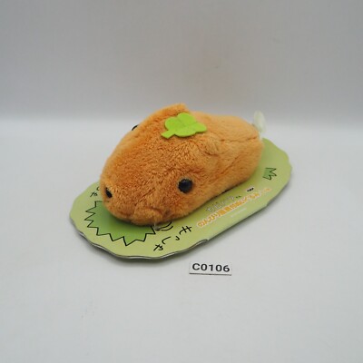 Capybara-san C0106 KAPIBARA-SAN Banpresto 2007 Plush 4'' TAG Toy Doll Japan