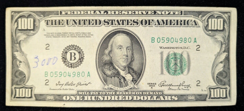 Series 1950 A,B,C,D $100 One Hundred Dollar Bill Small Head Old Style RARE - Picture 2 of 7
