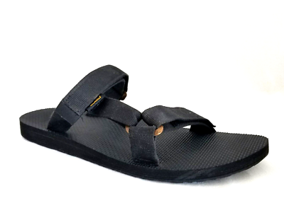 TEVA Original Universal Sandals Black Slip On Slides 1010171  display picture 2