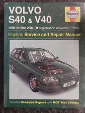 Volvo S40 & V40 haynes car manuals