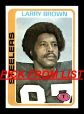 1978 Topps Football 1-253 EX+/EX-MT+ Pick From List All PICTURED