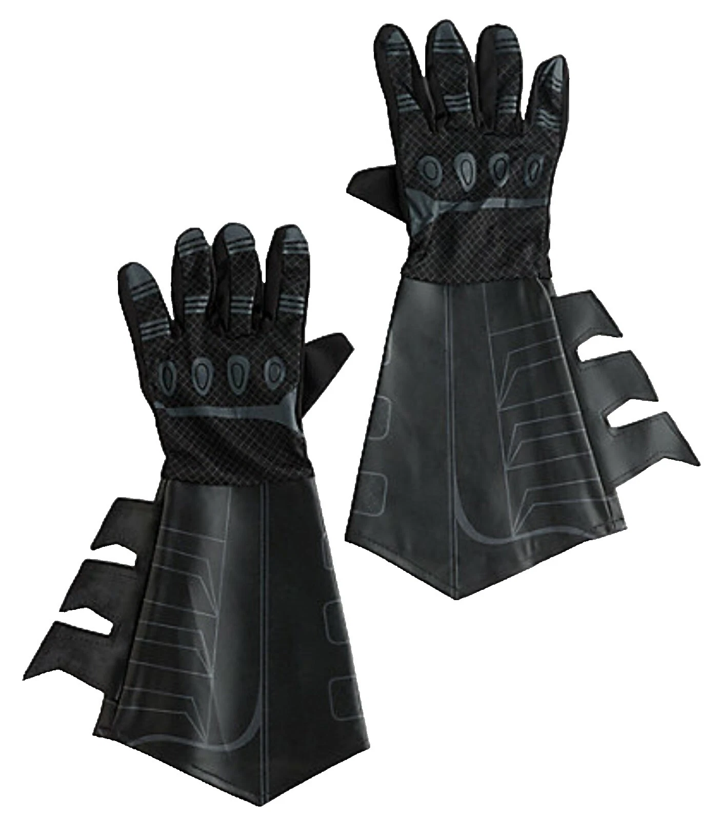 Guantes de Disfraz de plástico negro
