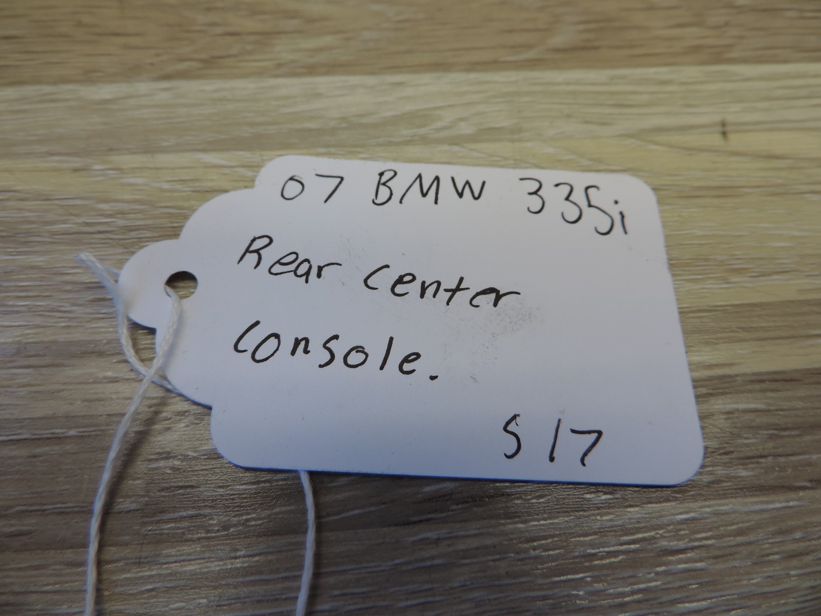 OEM Genuine '0610 BMW e90 e92 335i Rear Center Armrest & Cup Holder