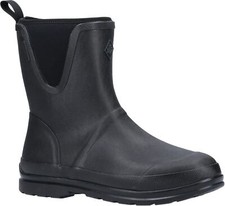 Image of Muck Boots Black Originals Pull On Mid Boots