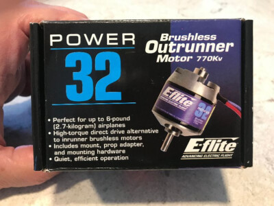 E-Flite Power 32 Brushless Motor 770Kv For RC Airplane