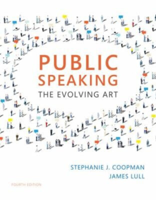 Public Speaking : The Evolving Art Paperback James, Coopman, Step