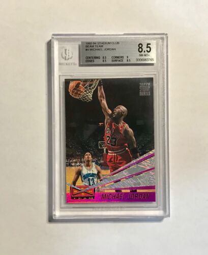 1993-94 Stadium Club (Beam Team) #4 Michael Jordan BGS 8.5 (Population 160) !!!!