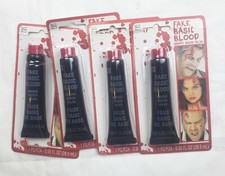 Lot Of 4 Fake Basic Blood Halloween Zombie 0.95 Fl OZ