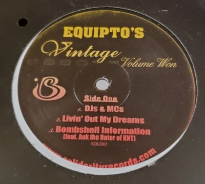 EQUIPTO BORED STIFF VINTAGE VOL. WON LP BAY AREA RAP VINYL RECORD SEALED DRE DOG