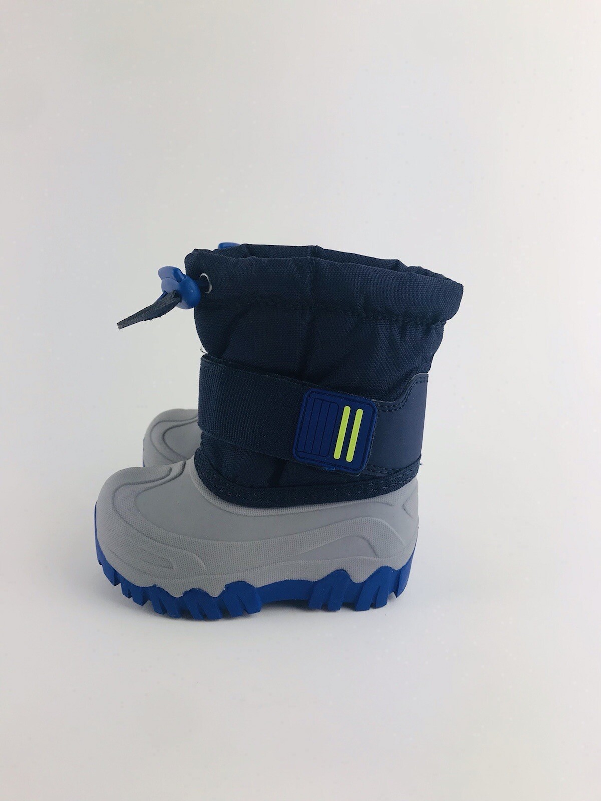 Cat & Jack Toddler Boys Size 4T Barrett Winter Snow Boots Navy Gray