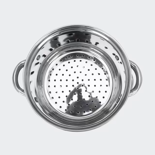 3 Tier Stainless Steel Steamer Meat Vegetable Cooking Steam Pot Kitchen Tool NEW - Picture 4 of 4