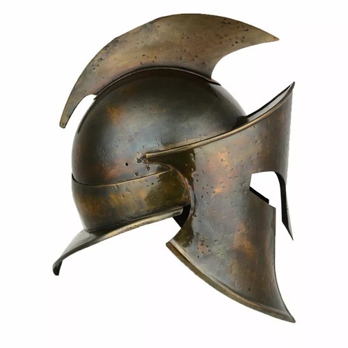 Medieval 300 Spartan Helmet 300 King Leonidas Helmet Spartan Warrior Costume - Picture 13 of 13