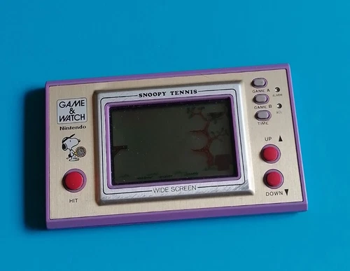  Nintendo Game & Watch Snoopy Tennis Fonctionne 