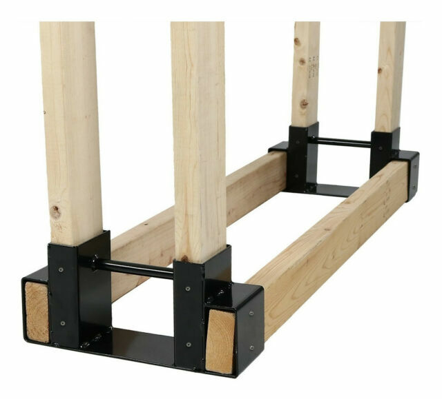 Sunnydaze Decor Qxslrb Firewood Log Rack Bracket Kit For Sale