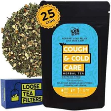 The Tea trove - Cough and Cold Care Herbal Tea 100g FREE SHIPPING WORLD WIDE