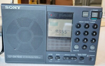   Vintage SONY ICF-SW7600 WORLD RECEIVER
