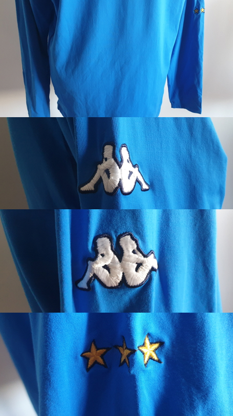 Maillot De Football Italie Kappa - Taille 2XL (XXL) - Couleur Blanche - Occasion En Excellente Condition - Pour Supporteur