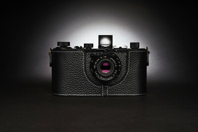 Real Leather Half Camera Case Bag Cover for Leica 0 i ii iii iiia iiib