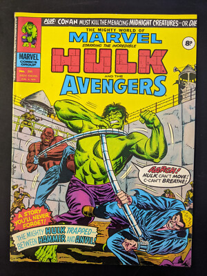 The Mighty World of Marvel Comic #201 August 4th 1976, Marvel UK