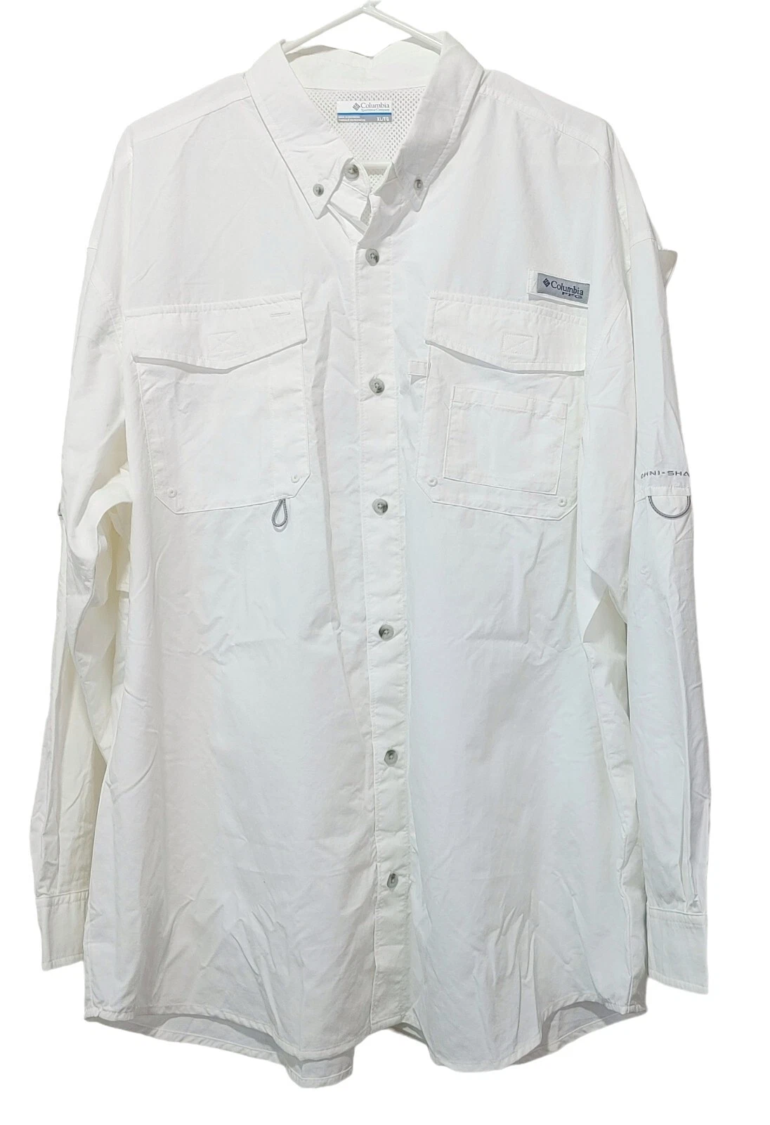 Columbia PFG Relaxed Fit Long Sleeve Outdoor Shirt Men's XL READ MEASUREMENTS
