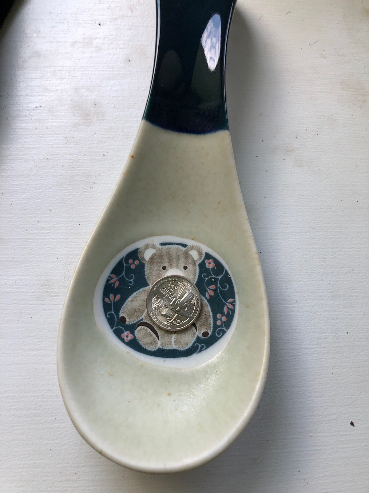 Otagiri Japan Vintage Bear Stoneware Spoon Rest Holder eBay